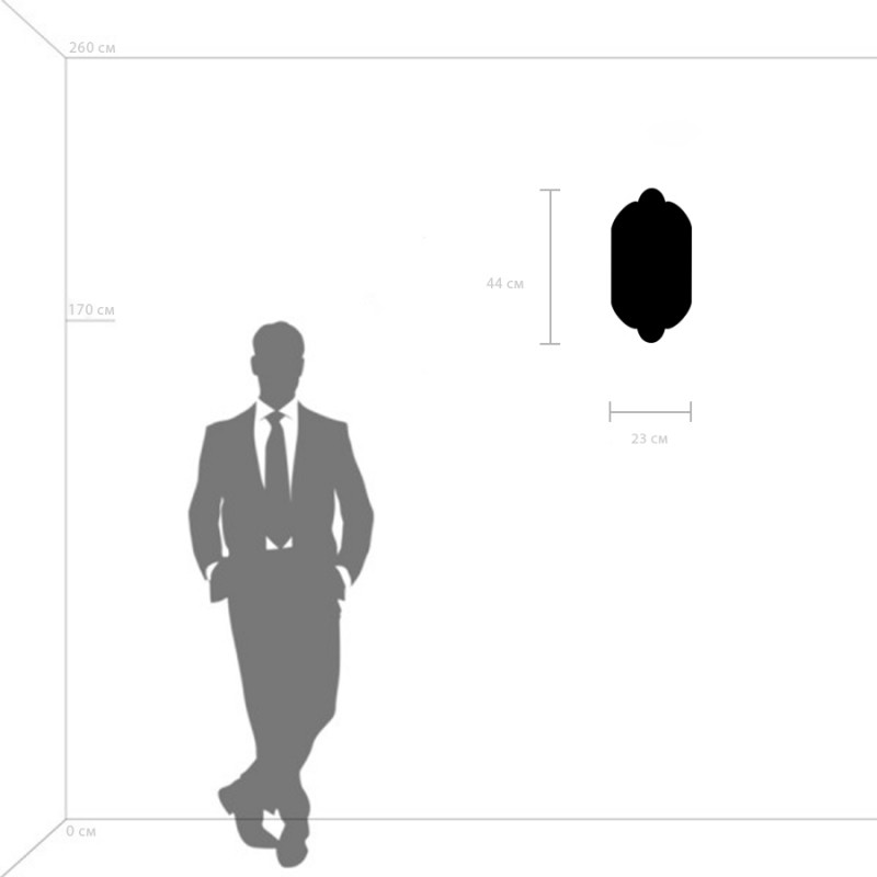 бра lightstar siena 720667