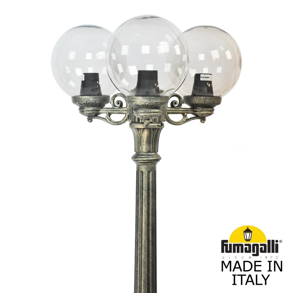парковый светильник fumagalli globe 250 g25.156.s30.bzf1r