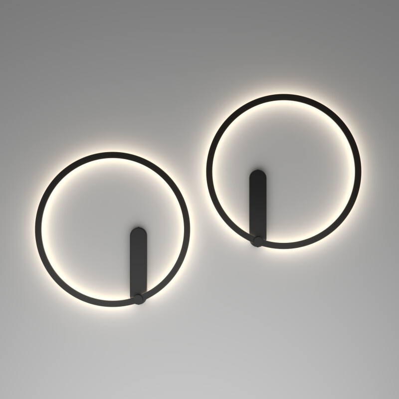 настенный светильник denkirs round dk5035-bk