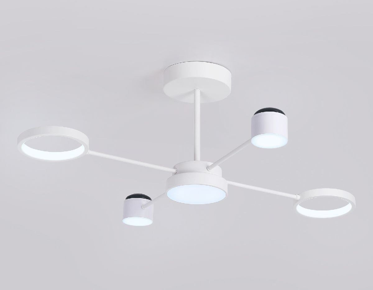 люстра на штанге ambrella light linetech fl51631