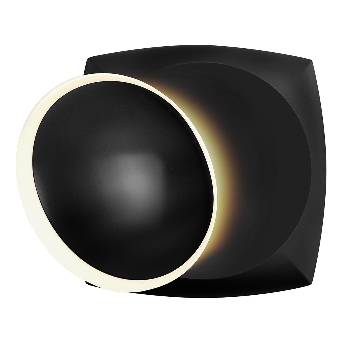 настенный светодиодный светильник iledex reversal zd8172-6w bk