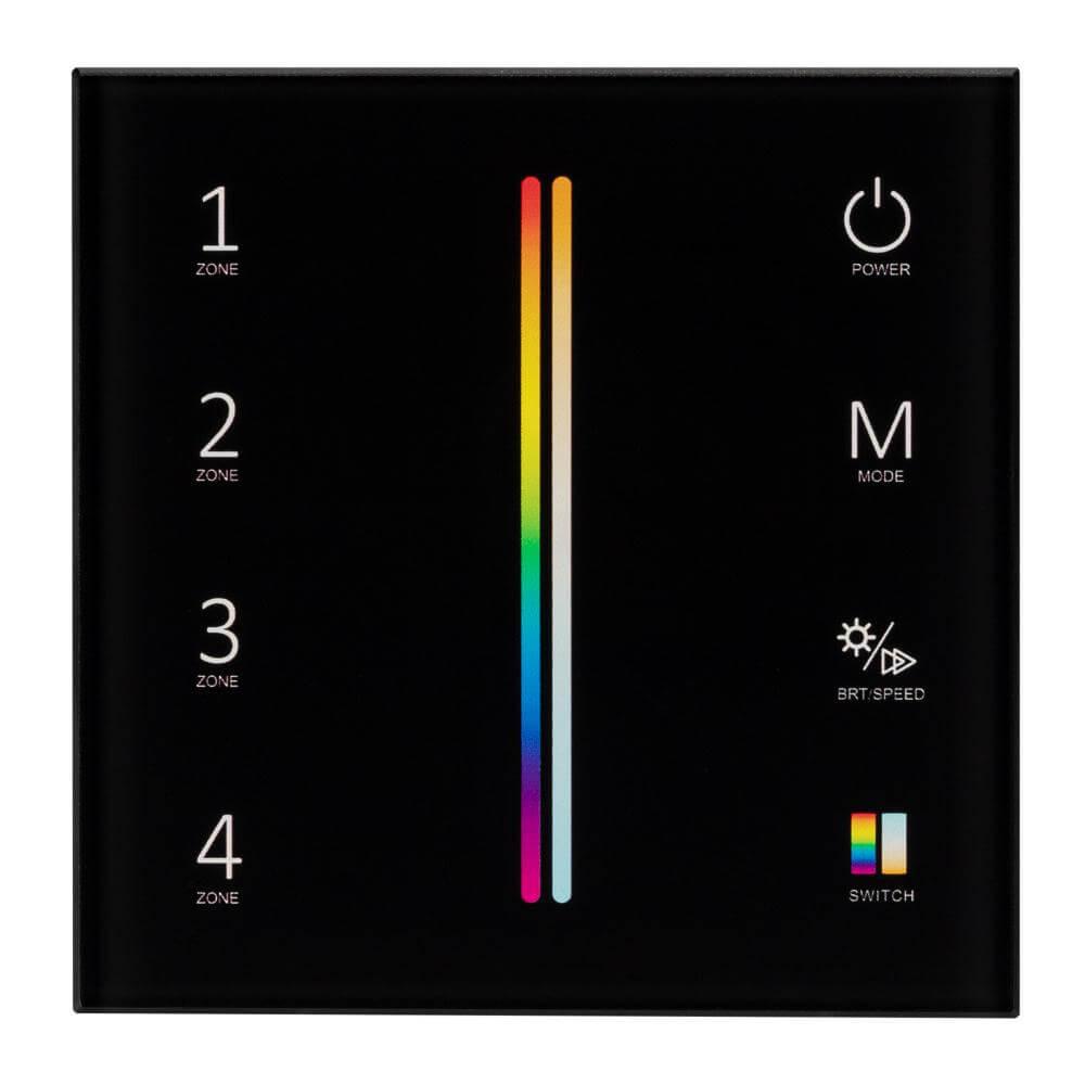 панель управления arlight sens smart-p55-multi black 028310