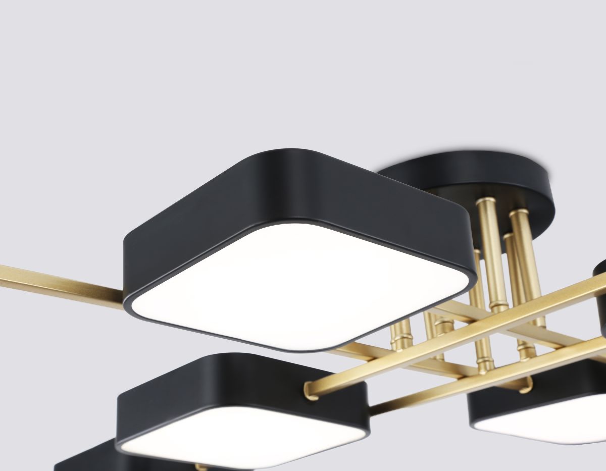 потолочная люстра ambrella light linetech comfort fl516348