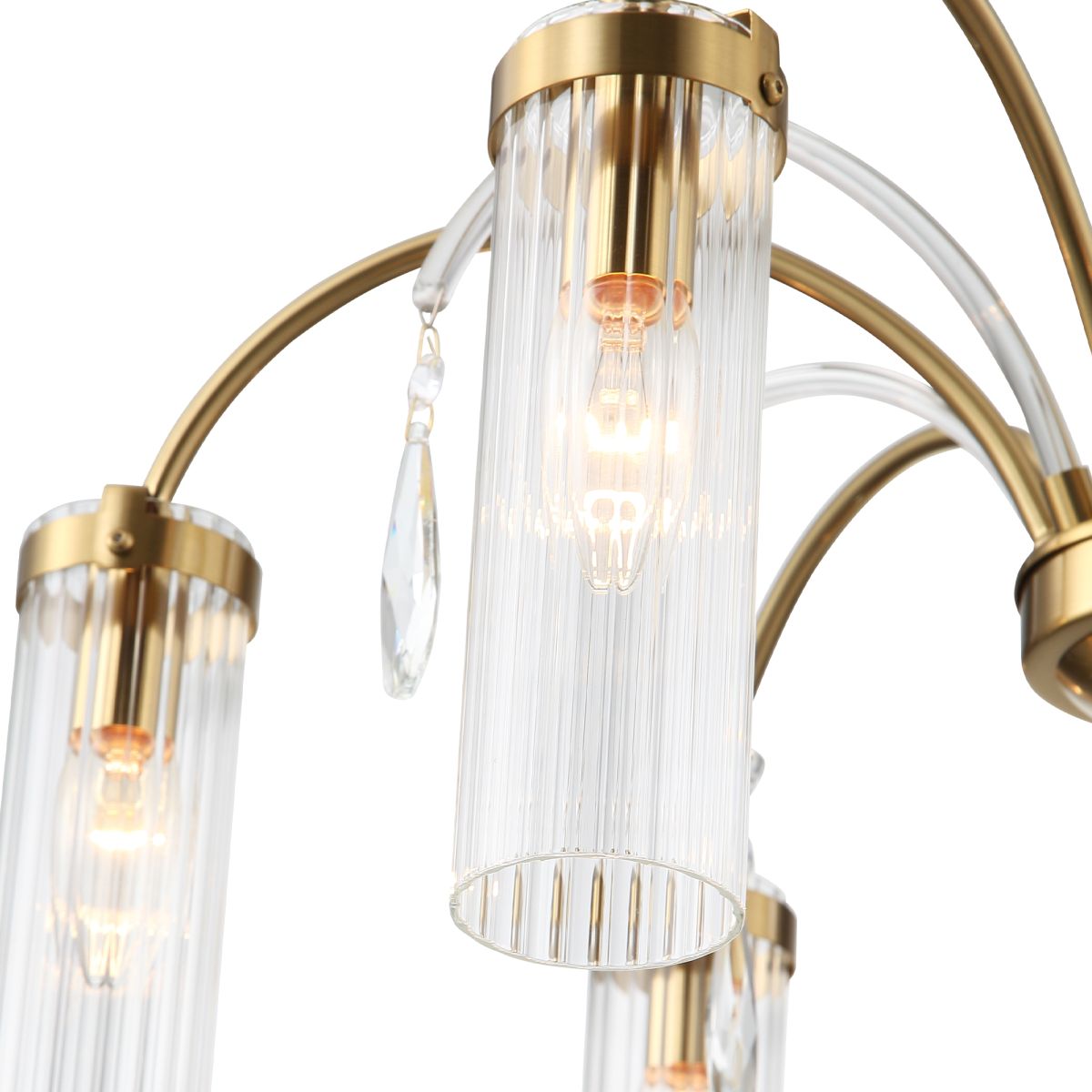 люстра на штанге st luce люминера sl1401.303.06