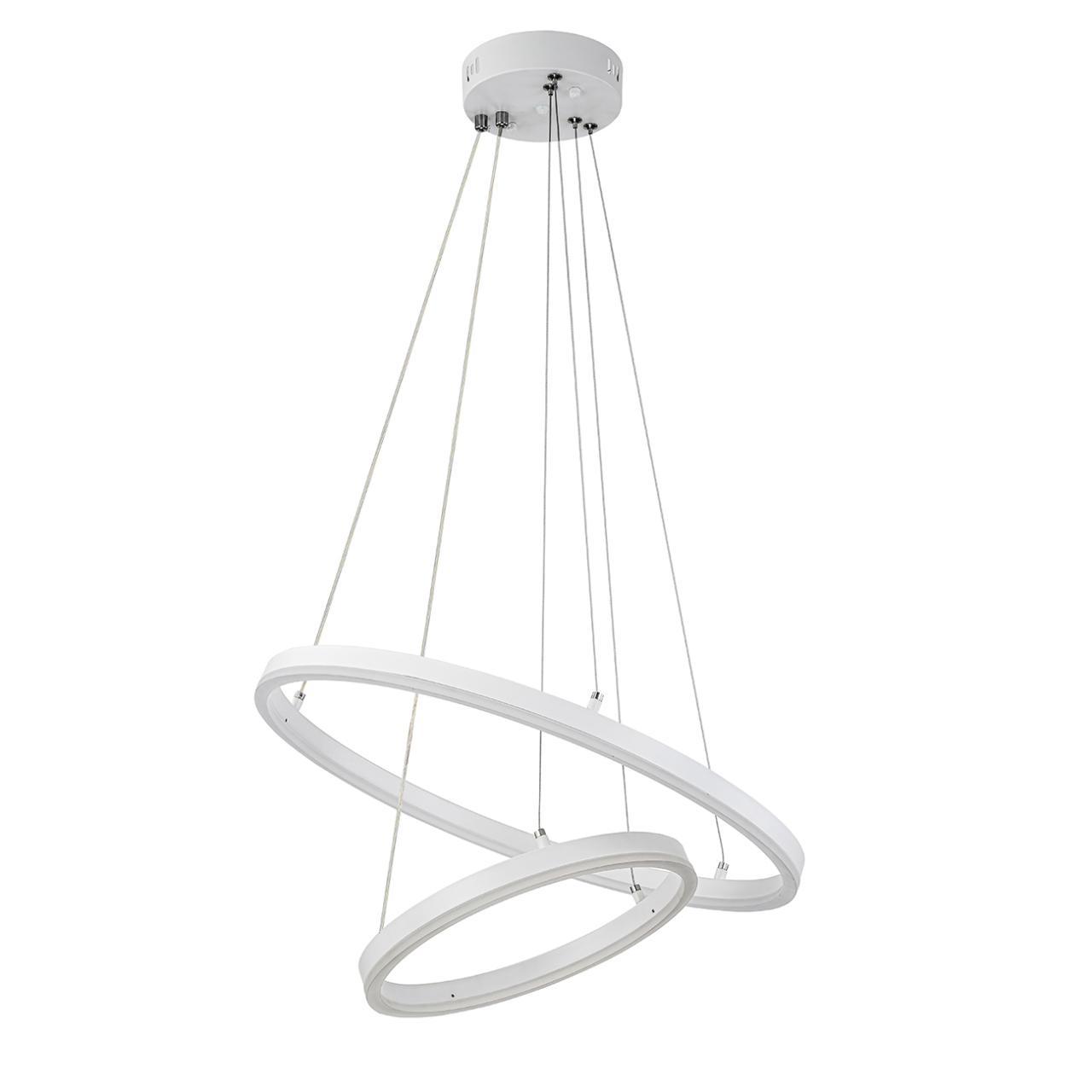подвесной светодиодный светильник escada void 10254/2led white app