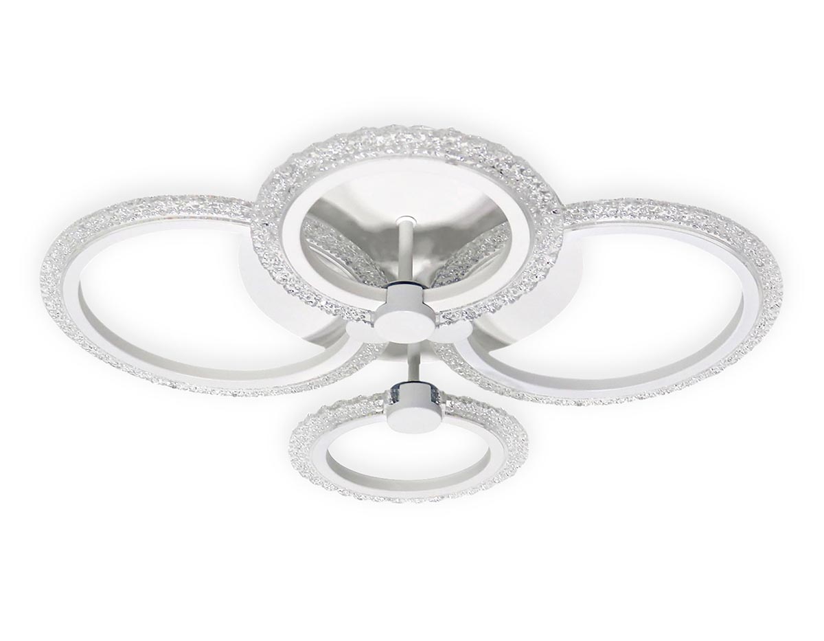 потолочная светодиодная люстра ambrella light acrylica original fa4061