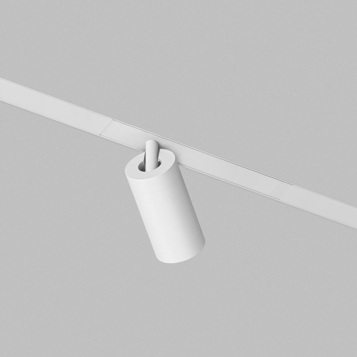 трековый однофазный светильник denkirs simple spot dk8110-wh