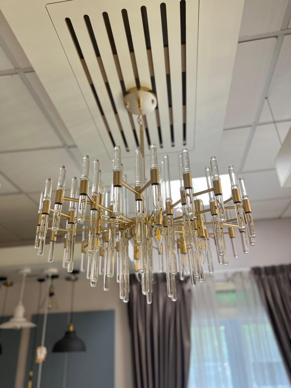 подвесная люстра odeon light hall stika 4988/12