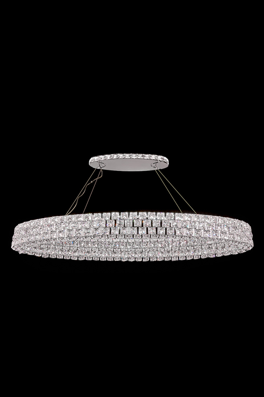 подвесная люстра amelie le3029/1100l ch