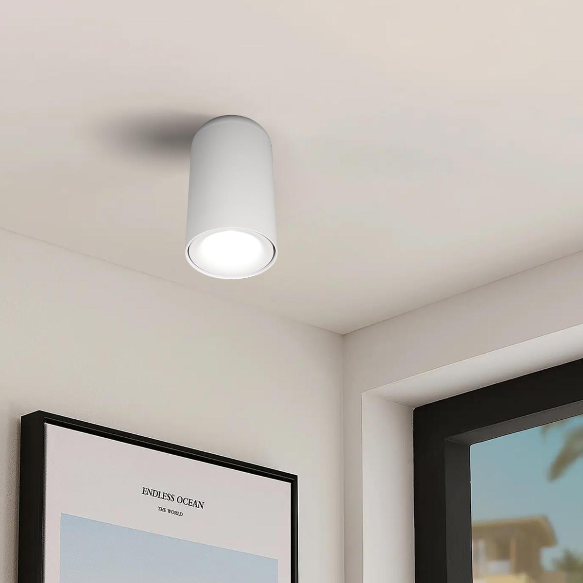 потолочный светодиодный светильник loft it tictac 10220 white 4000k
