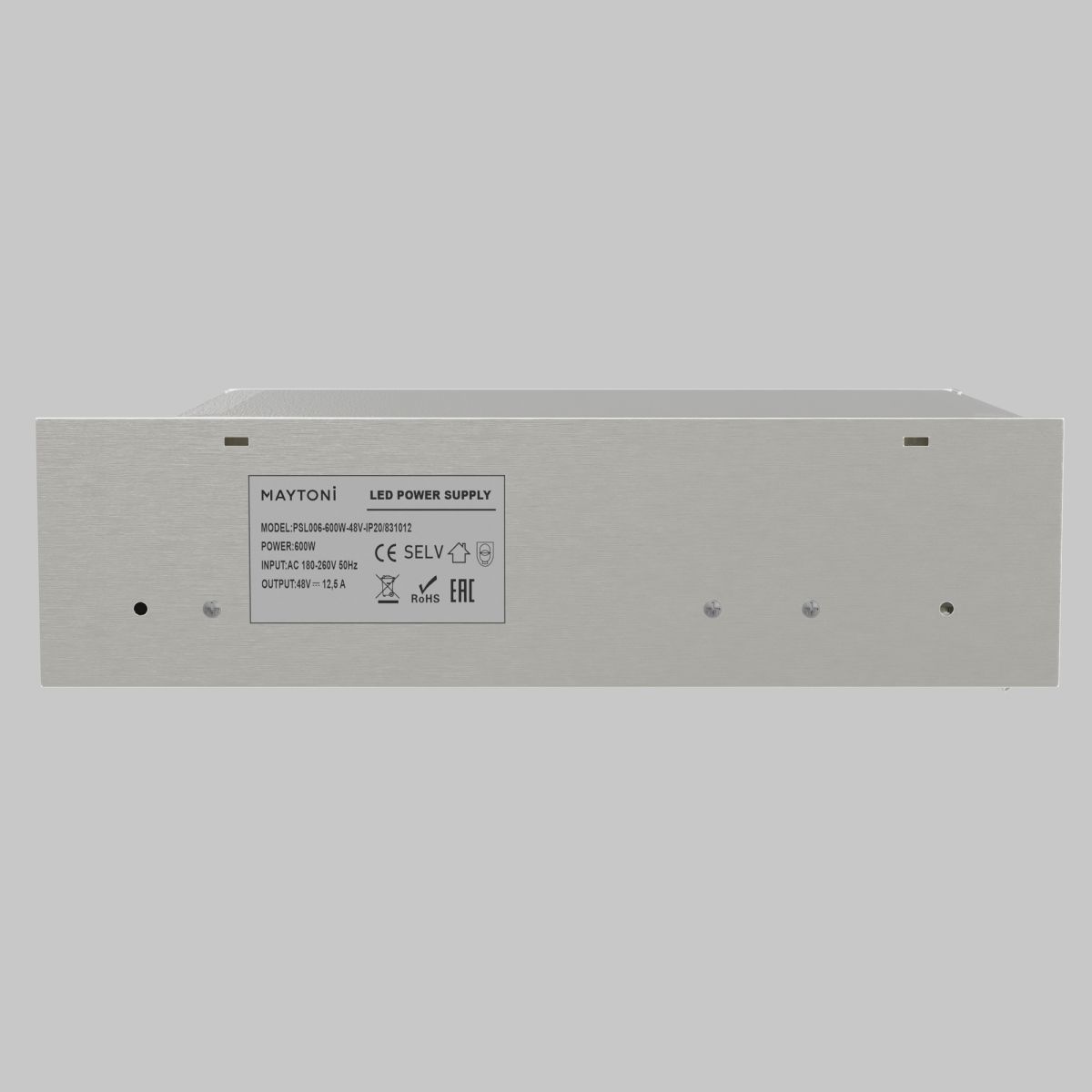 блок питания maytoni led strip psl006 48в 600вт ip20 831012