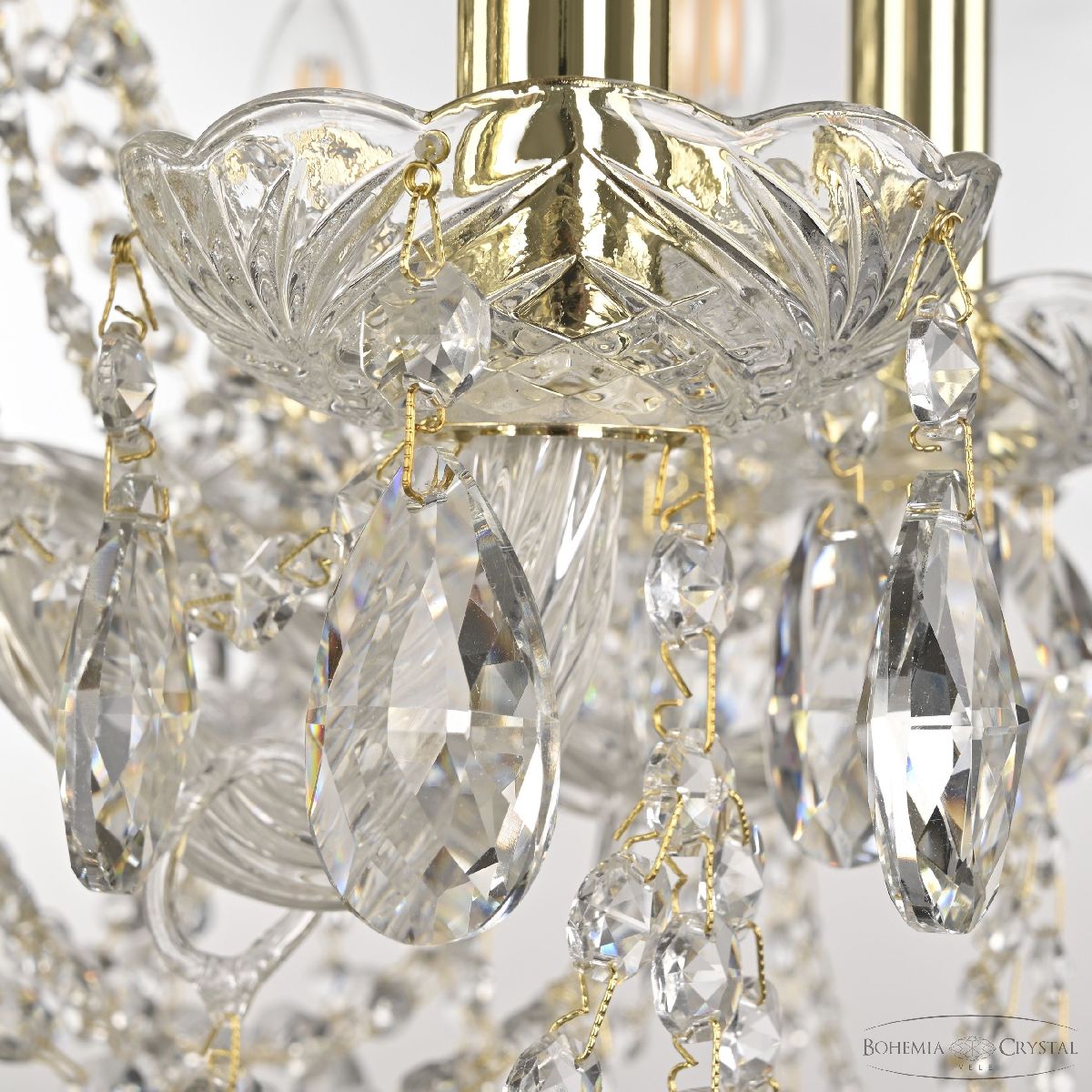 подвесная люстра bohemia ivele crystal 107/10/200 g