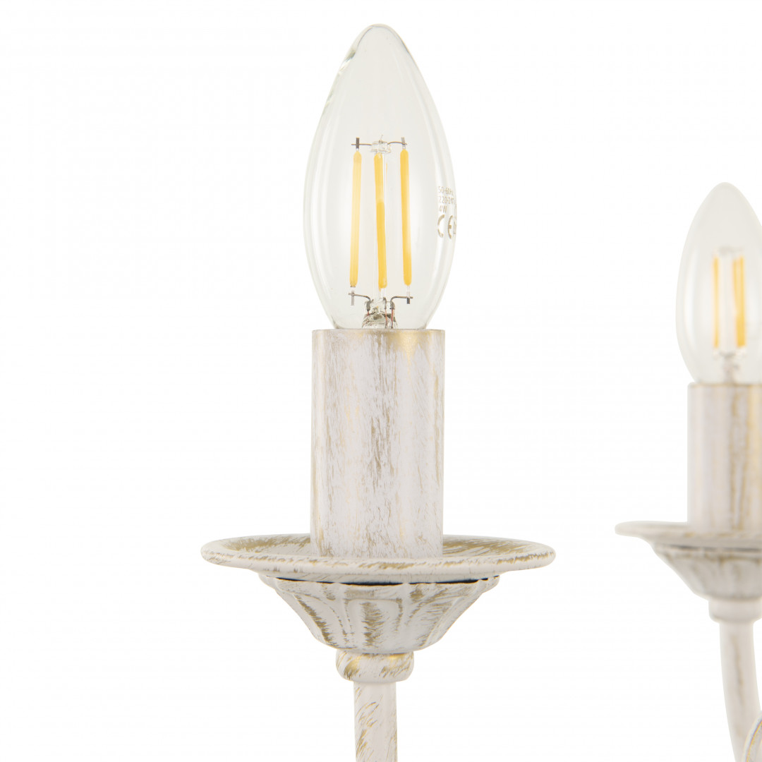 подвесная люстра arte milano 342620/8 wt+g