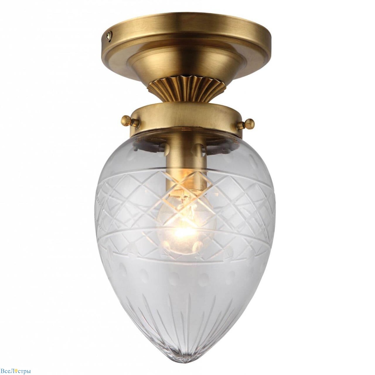 потолочный светильник arte lamp faberge a2312pl-1pb