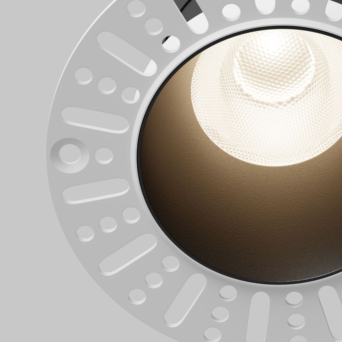 встраиваемый светильник maytoni dip dl122-15w-4k-trs-b