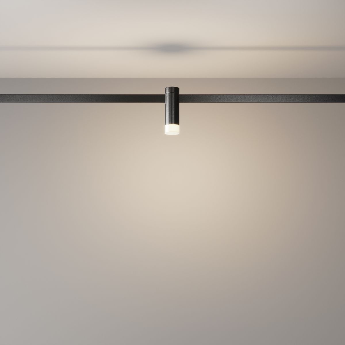 трековый магнитный светильник maytoni skim tr145-1-3w4k-w-b