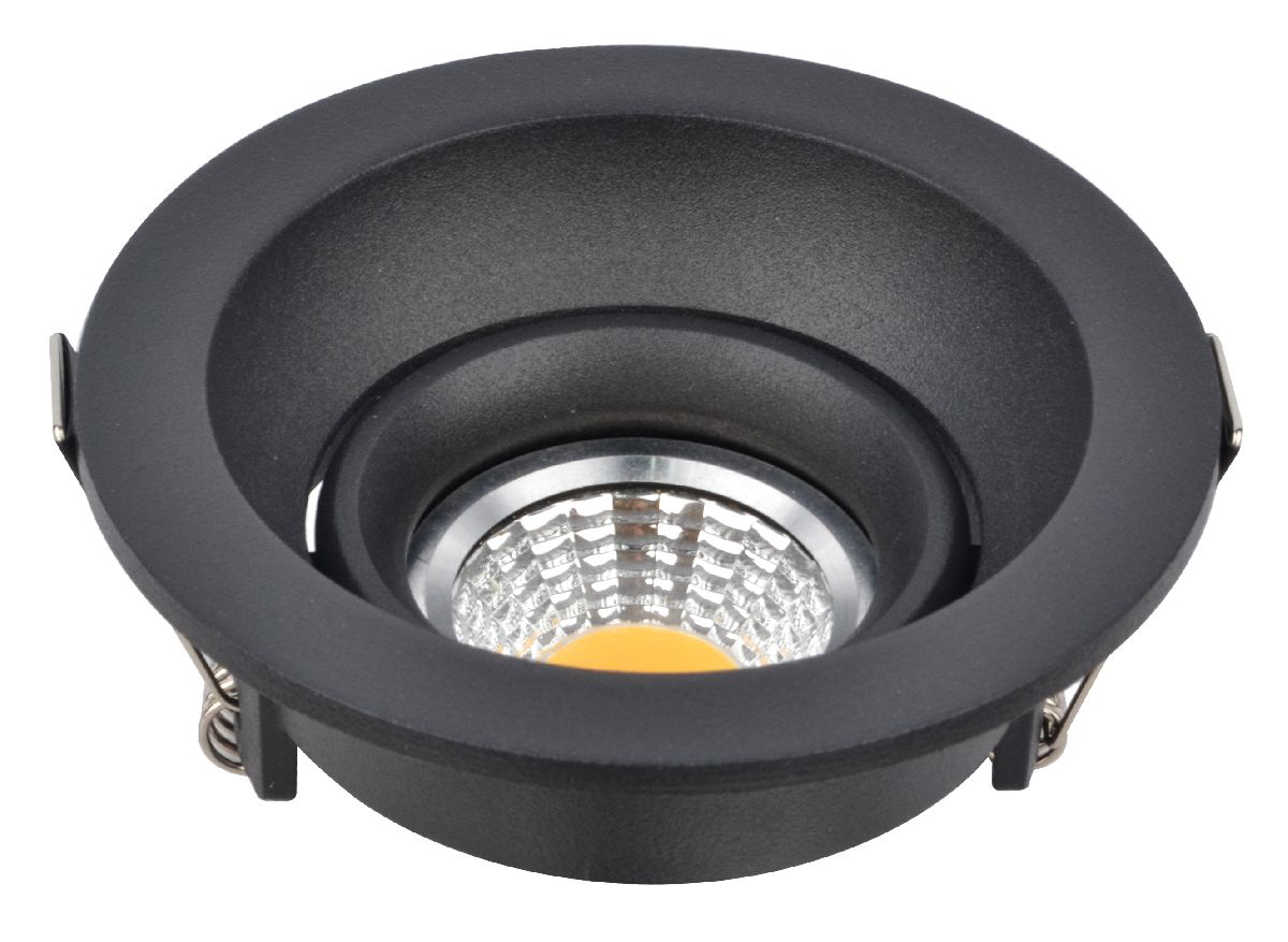 встраиваемый светильник elvan st-4014r-g5.3-bk