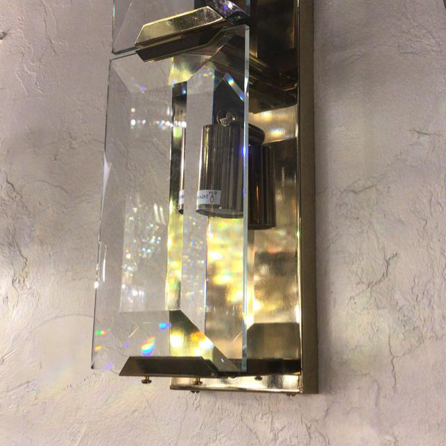 настенный светильник harlow crystal a2 gold delight collection