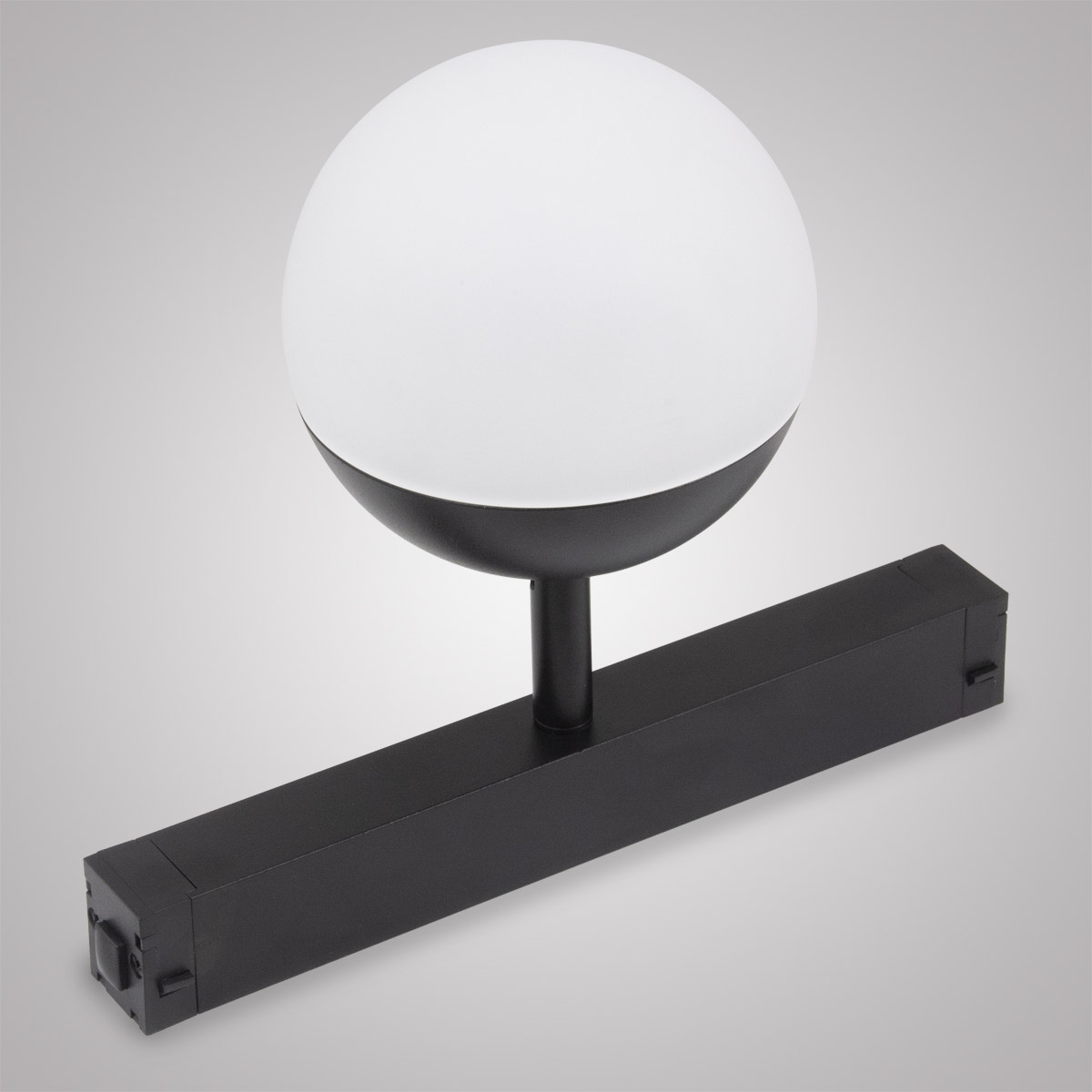 трековый однофазный светильник am group am529 bk-220v-9w smart