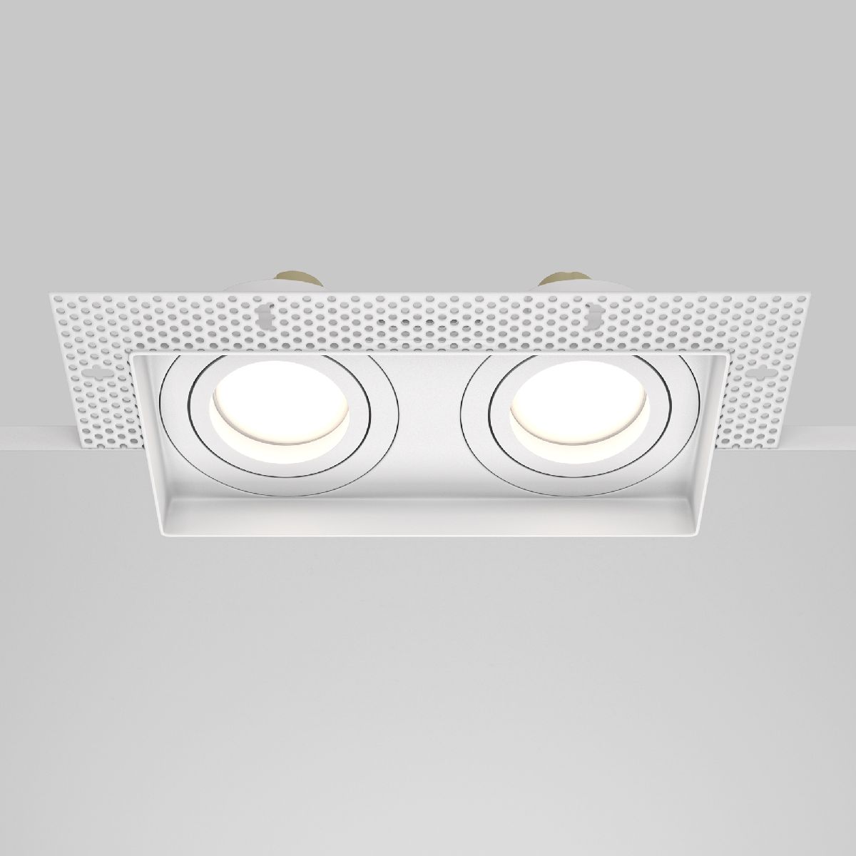 встраиваемый светильник maytoni atom dl003-02-w