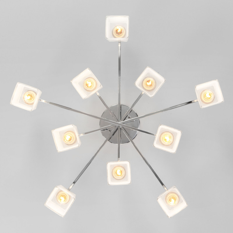 накладная люстра eurosvet 30162 хром