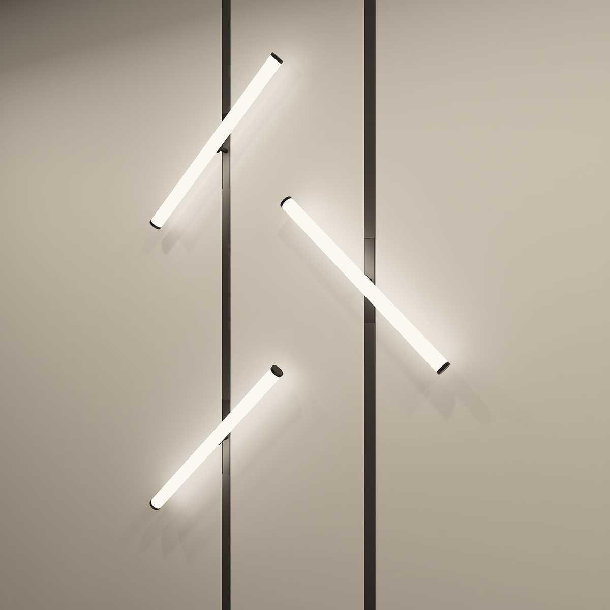 трековый светодиодный светильник denkirs smart ray dk8065-bk