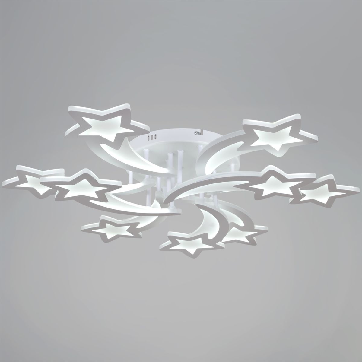 потолочная люстра reluce 01150-0.3-6+3 wh