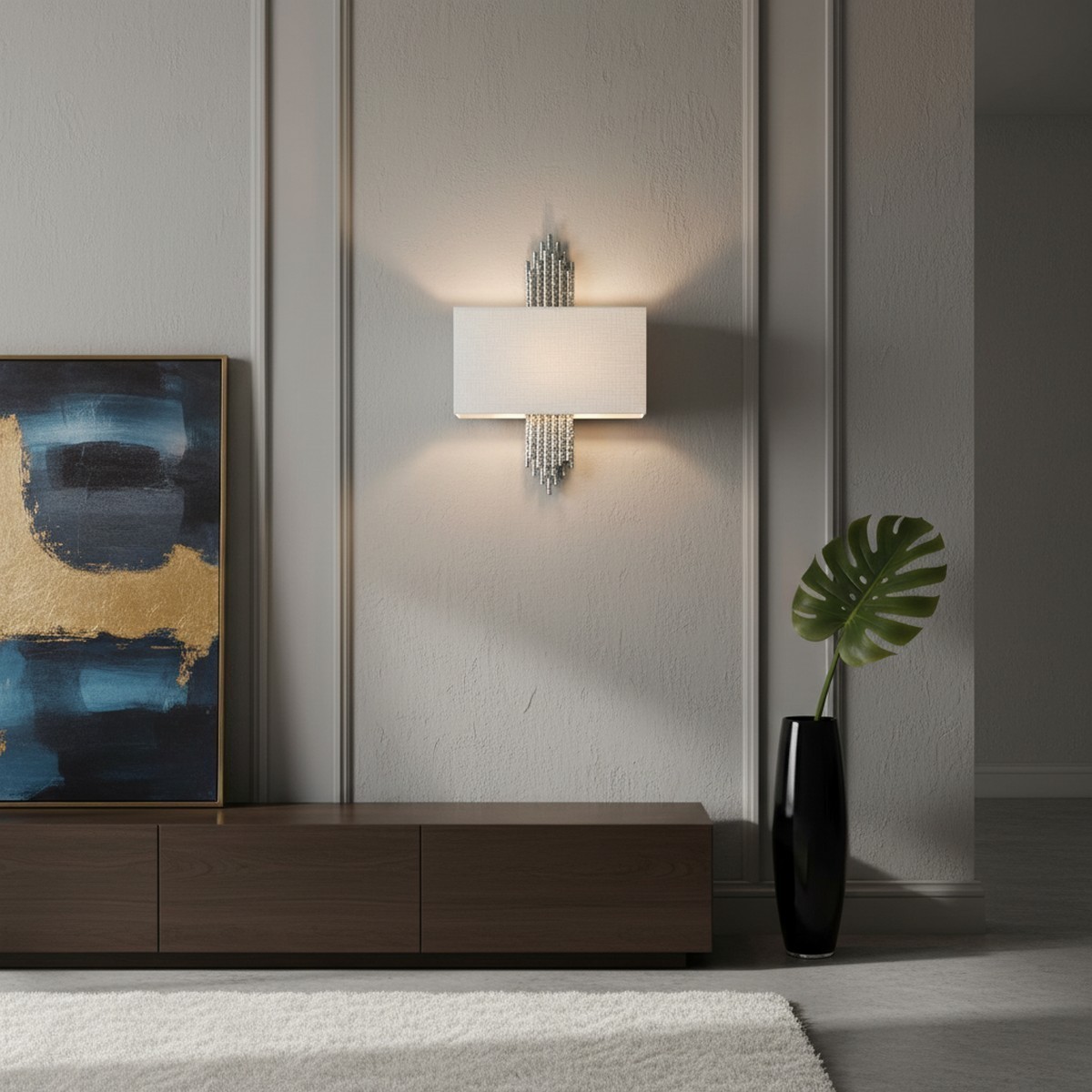 настенный светильник loft it poema 10458 silver