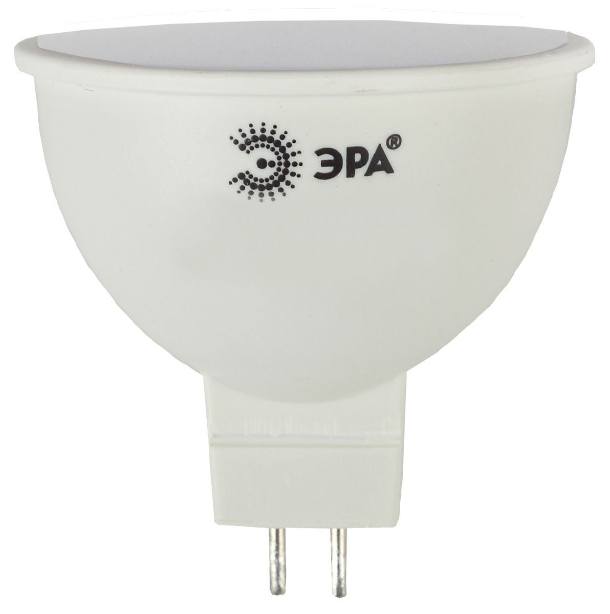 лампа светодиодная эра gu5.3 8w 2700k led mr16-8w-827-gu5.3 б0057002