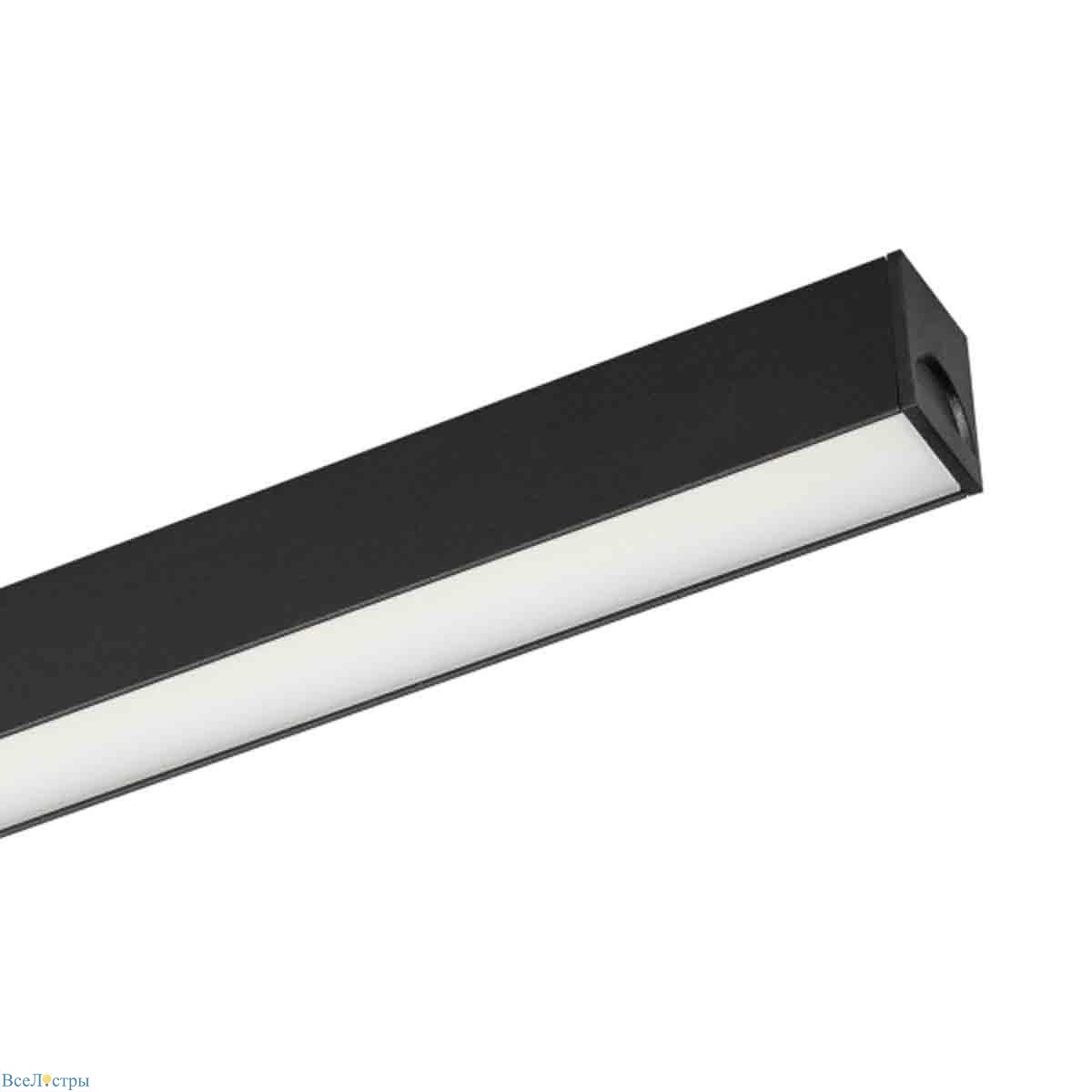 трековый светодиодный светильник для магнитного шинопровода arlight mag-flat-25-l1000-30w day3000 34216