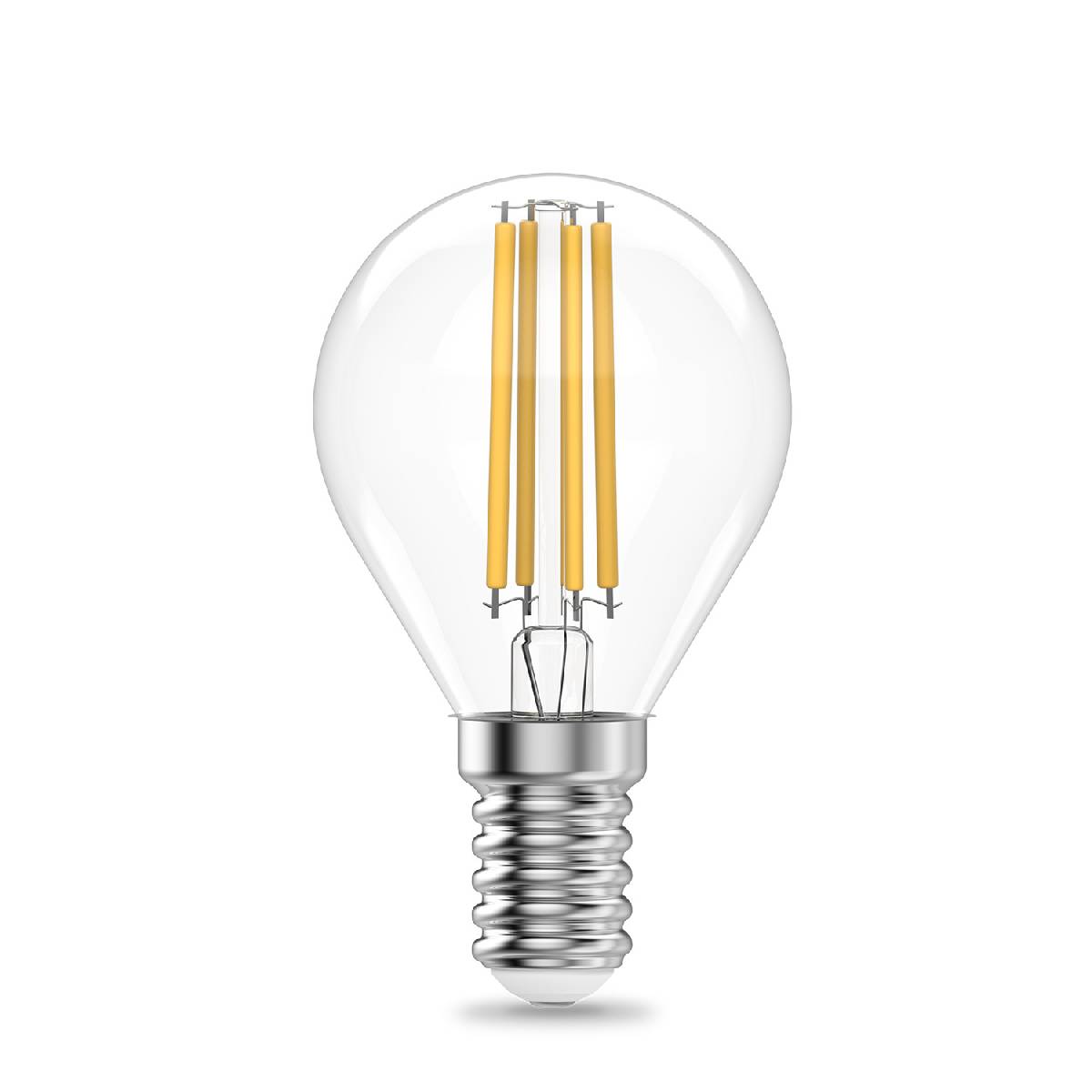 лампа светодиодная gauss filament elementary e14 8w 2700k 52118