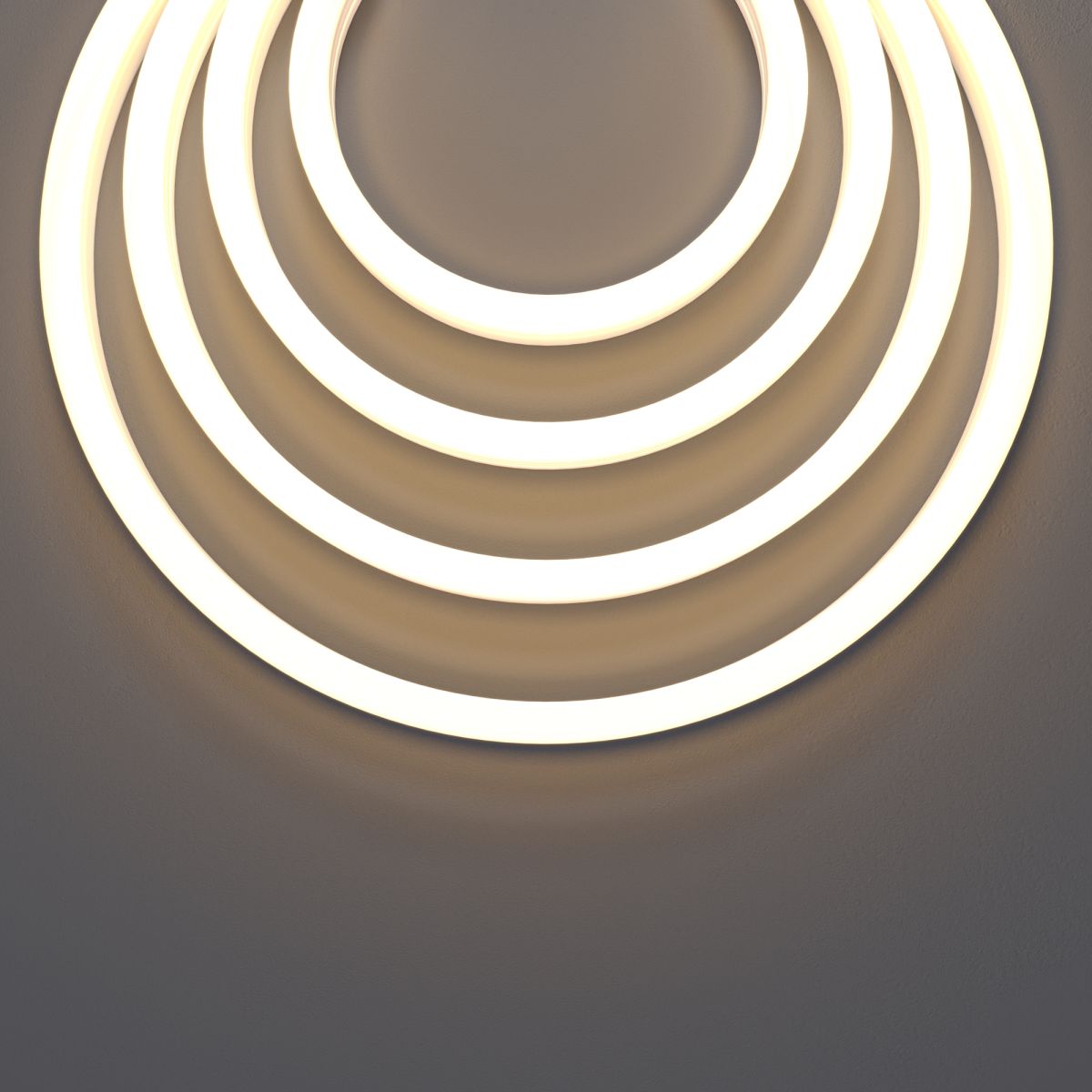 гибкий неон maytoni 24в 10вт/м 3000k 5м ip67 432001