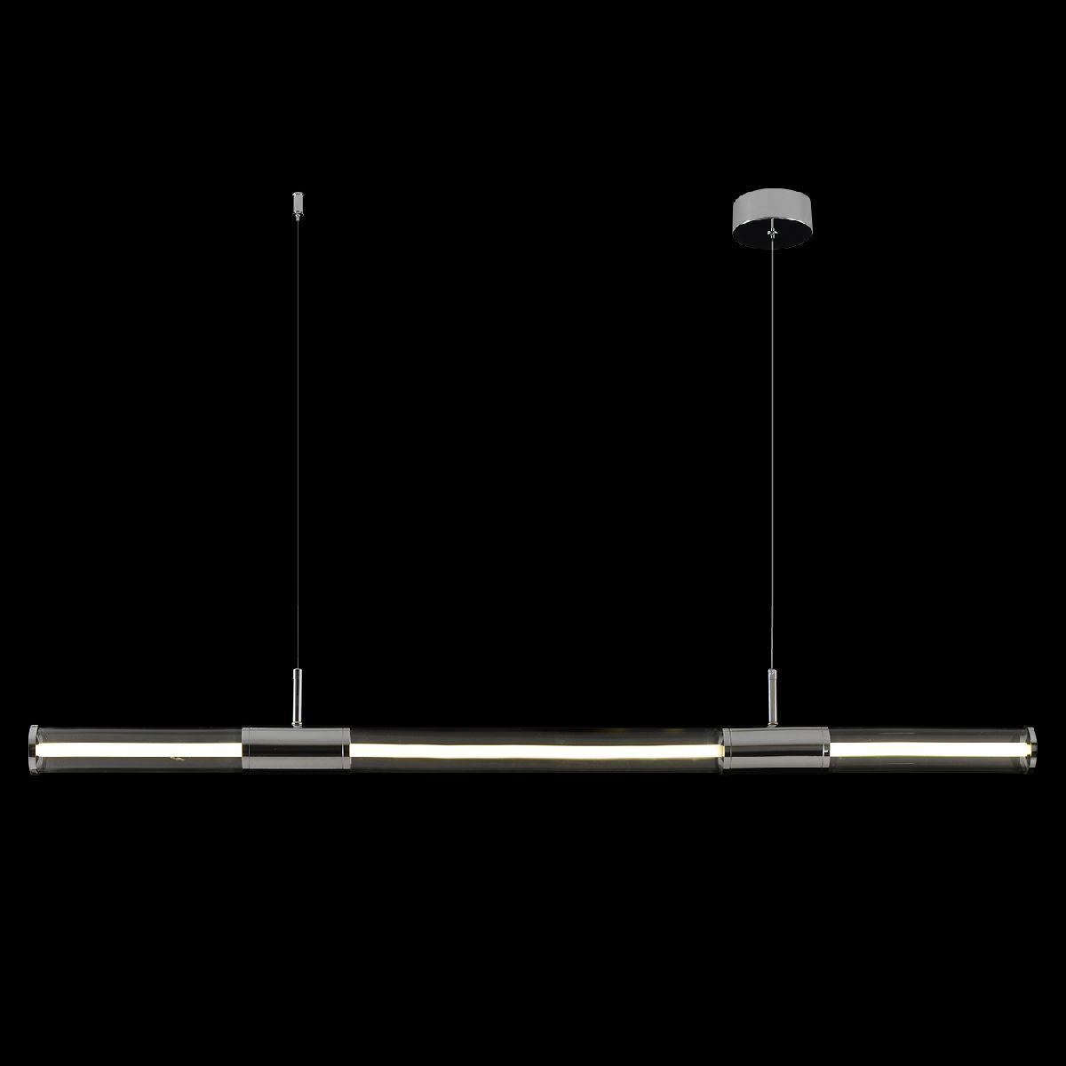 подвесной светильник crystal lux lineup sp24w led chrome