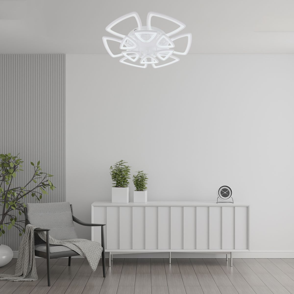 потолочная люстра escada aquila 10241/12led