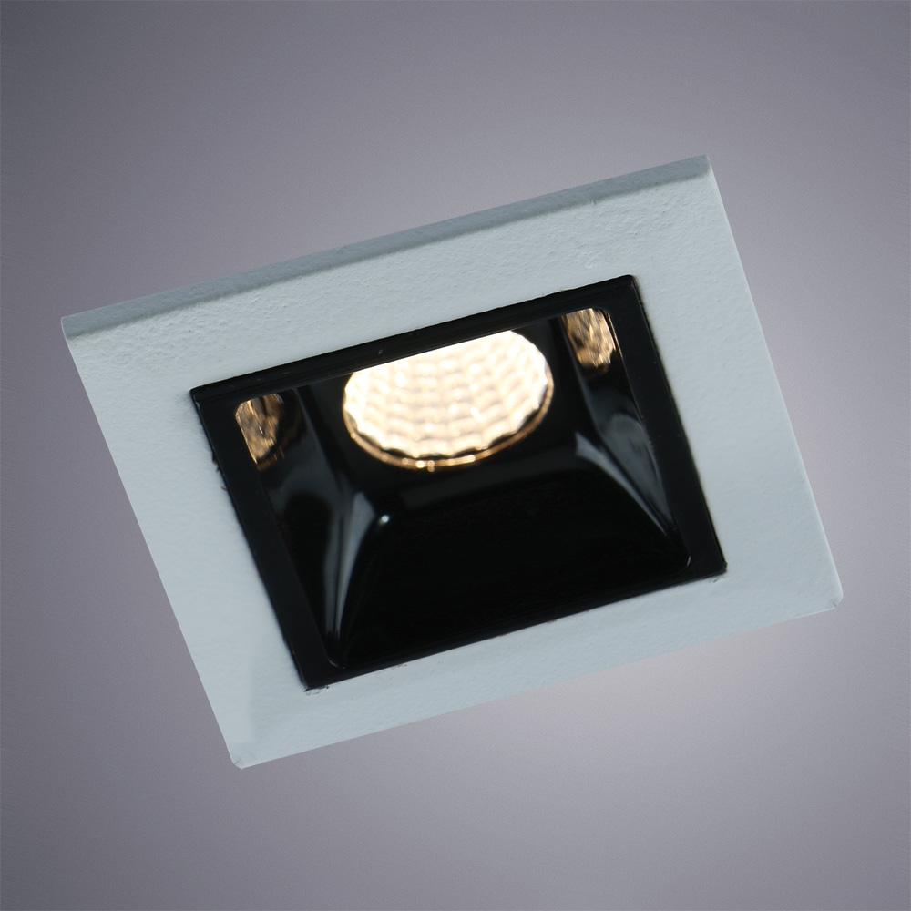 встраиваемый светодиодный светильник arte lamp grill a3153pl-1bk