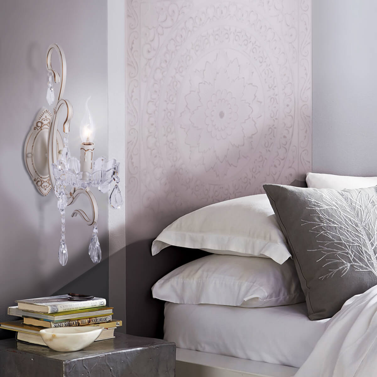 бра eurosvet 12205/1 белый strotskis