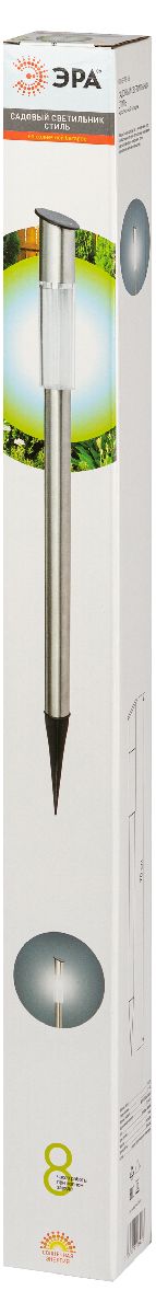светильник стиль на солнечной батарее эра erasf23-16 б0062364