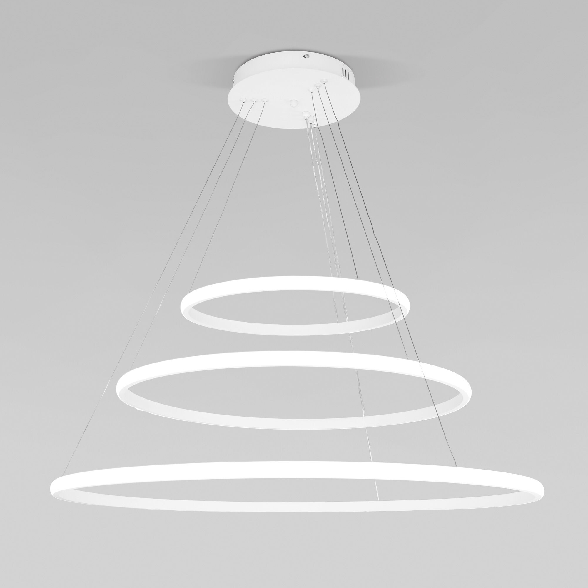 подвесная люстра eurosvet collars 90264/3 белый