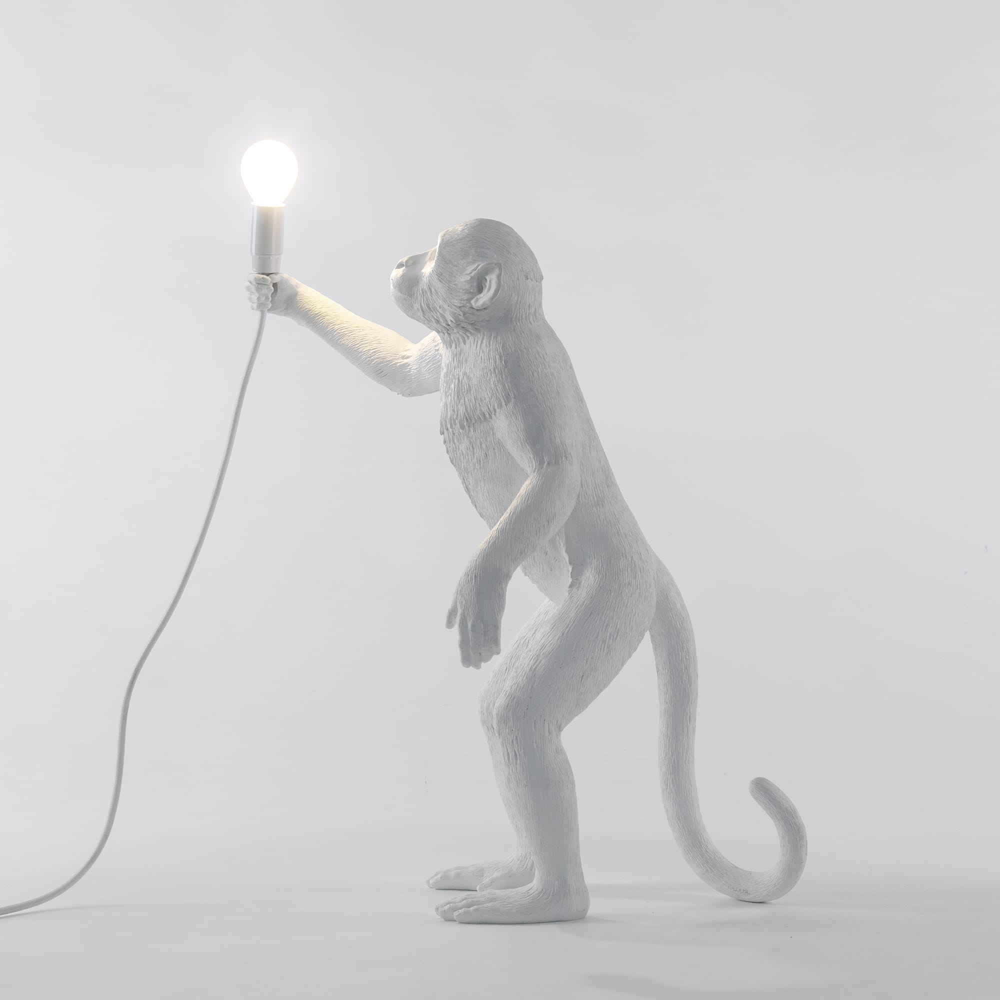 настольная лампа monkey lamp outdoor standing seletti