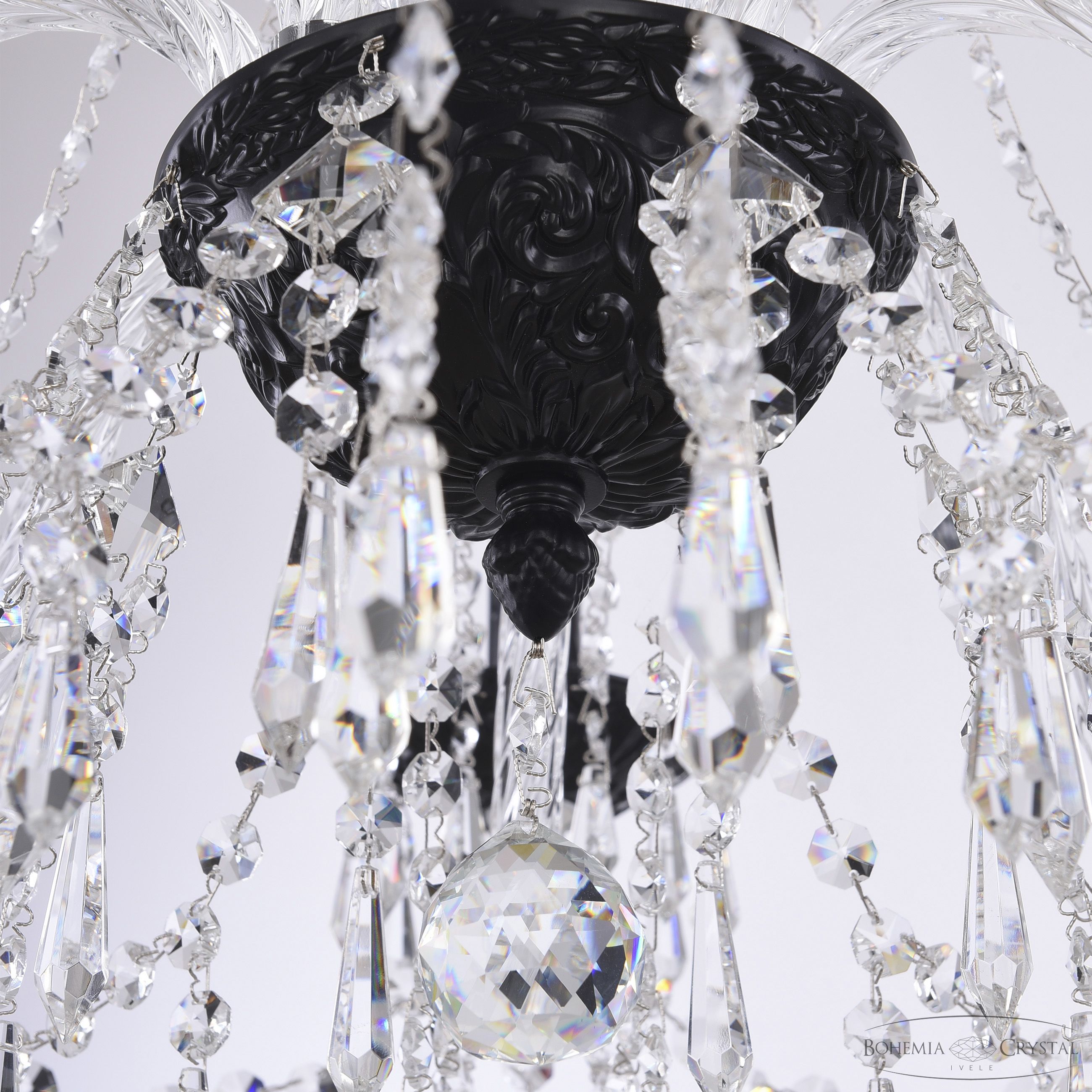 подвесная люстра bohemia ivele crystal al16303/8/240 bm