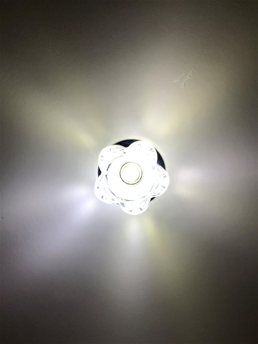 встраиваемый светильник elvan tch-1275-gy-5.3-wh