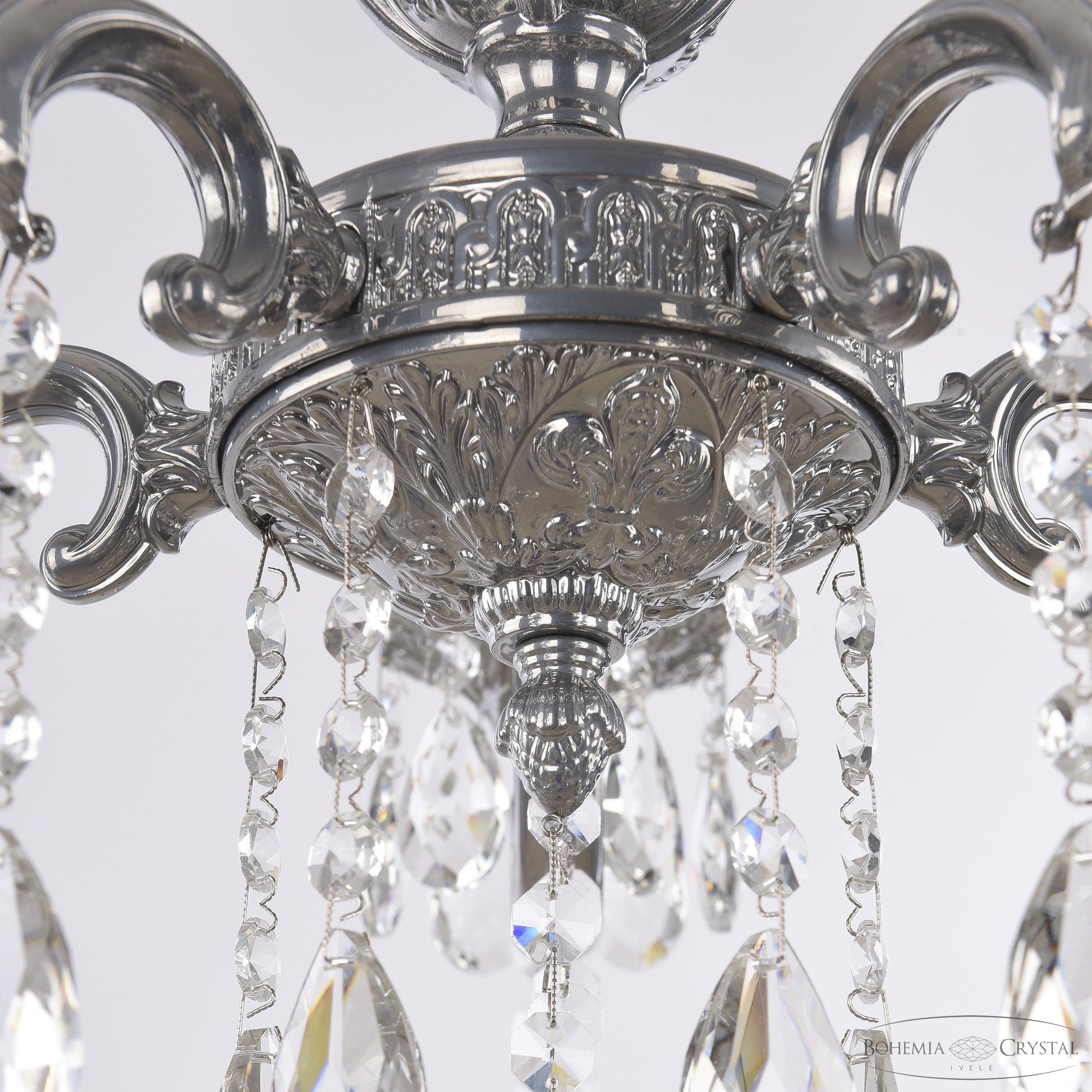 подвесная люстра bohemia ivele crystal al78101/5/175 a cg