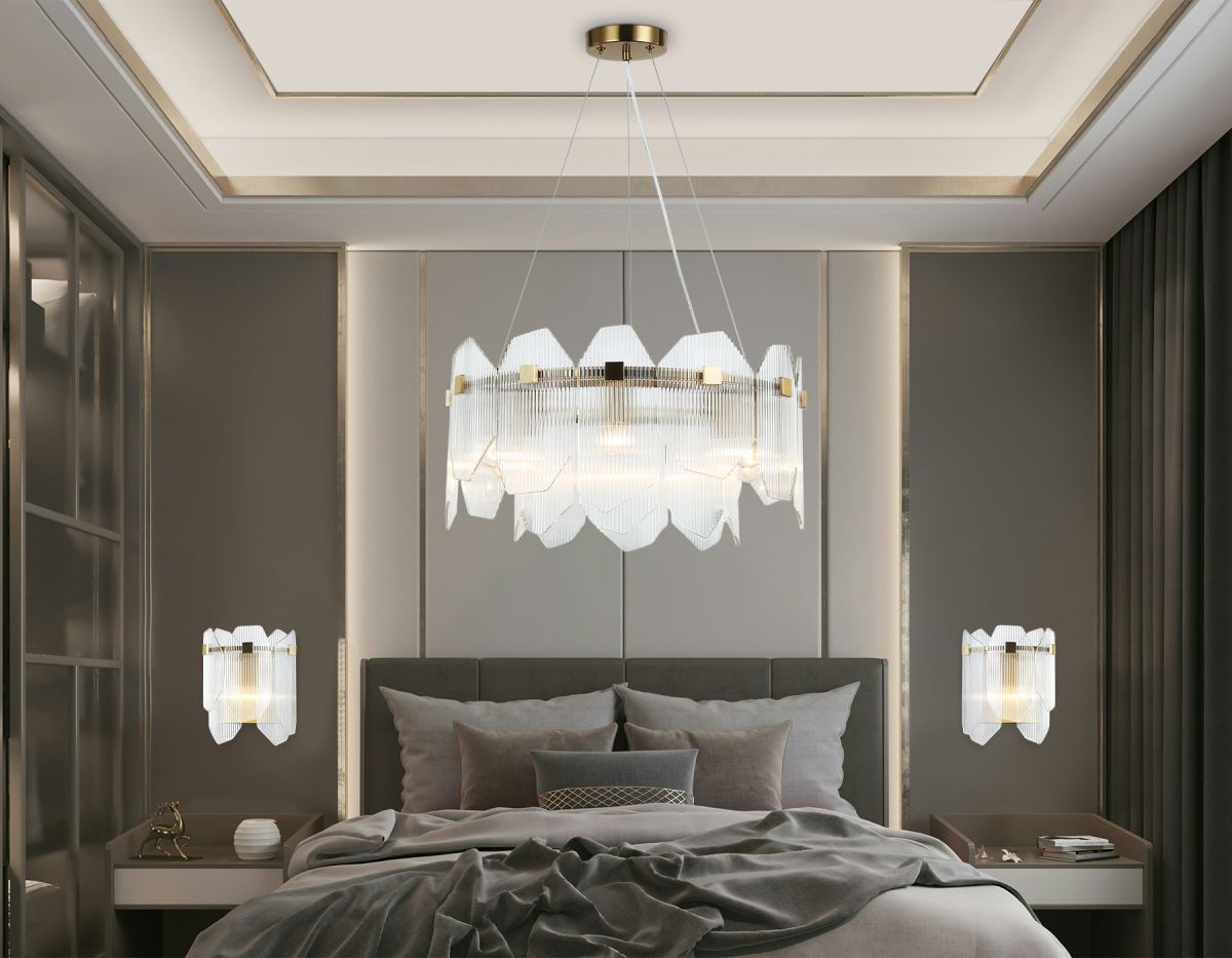 подвесная люстра ambrella light high light crystal lh31251