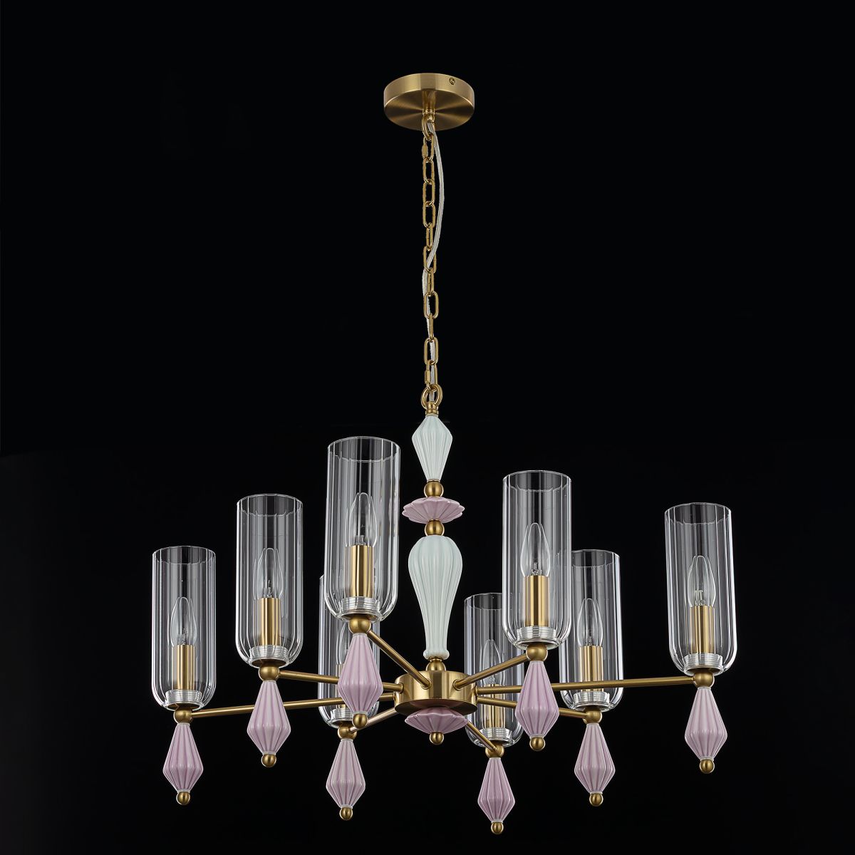 подвесная люстра citilux fernet cl254180