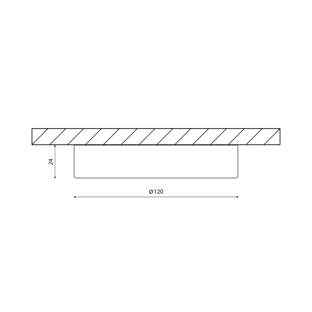 накладной светильник designled kh-r120-9-nw 001860