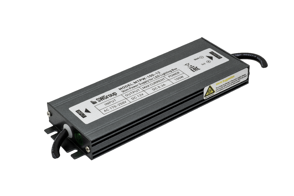 блок питания swg mtpw-100-12 001273