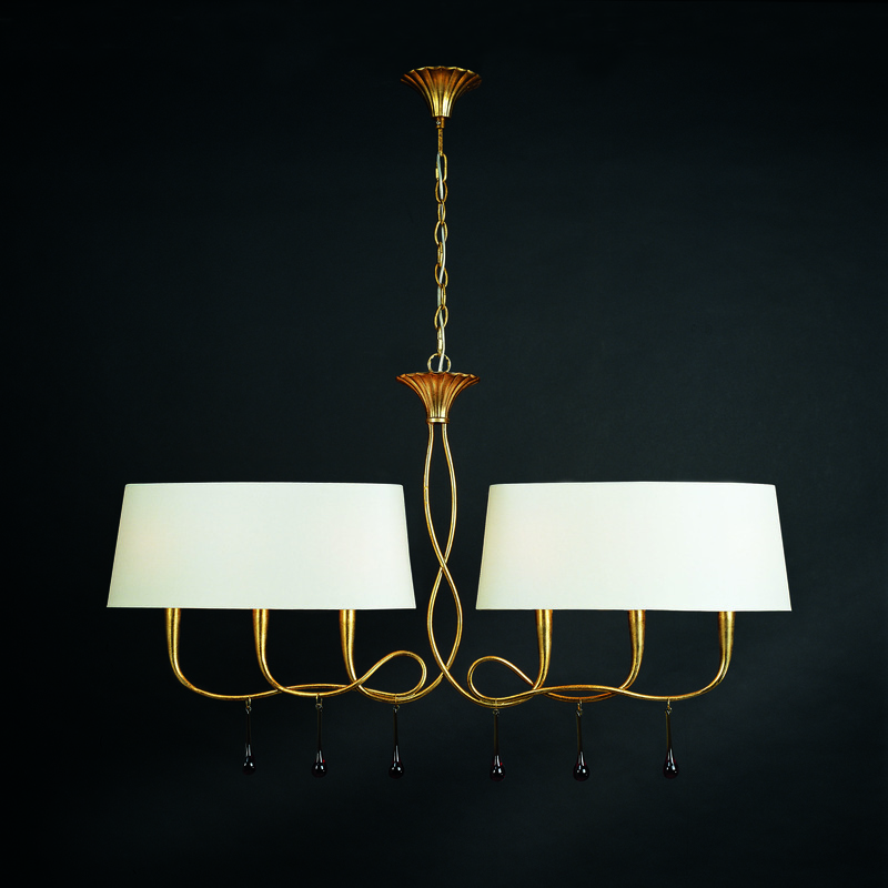 подвесной светильник mantra paola painted gold 3541