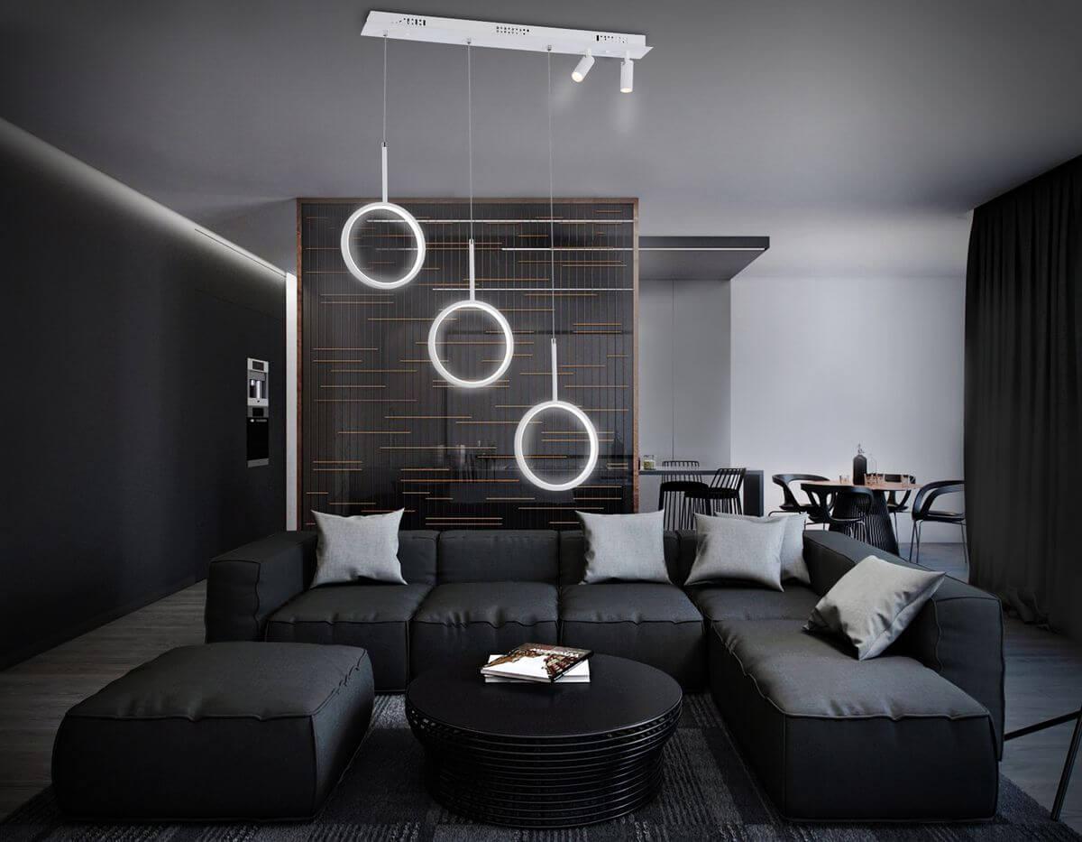 подвесной светодиодный светильник ambrella light comfort line fl5277