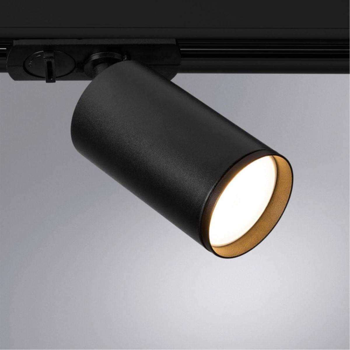 трековый светильник arte lamp flame a1519pl-1bk