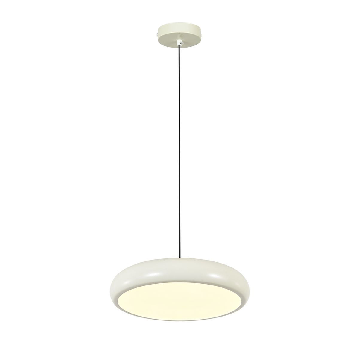 подвесной светильник escada iris 10304/1led black/white